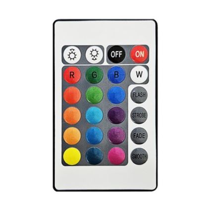 LED RGB Dimmable strip LED/6W/5V USB 2 m + remote control