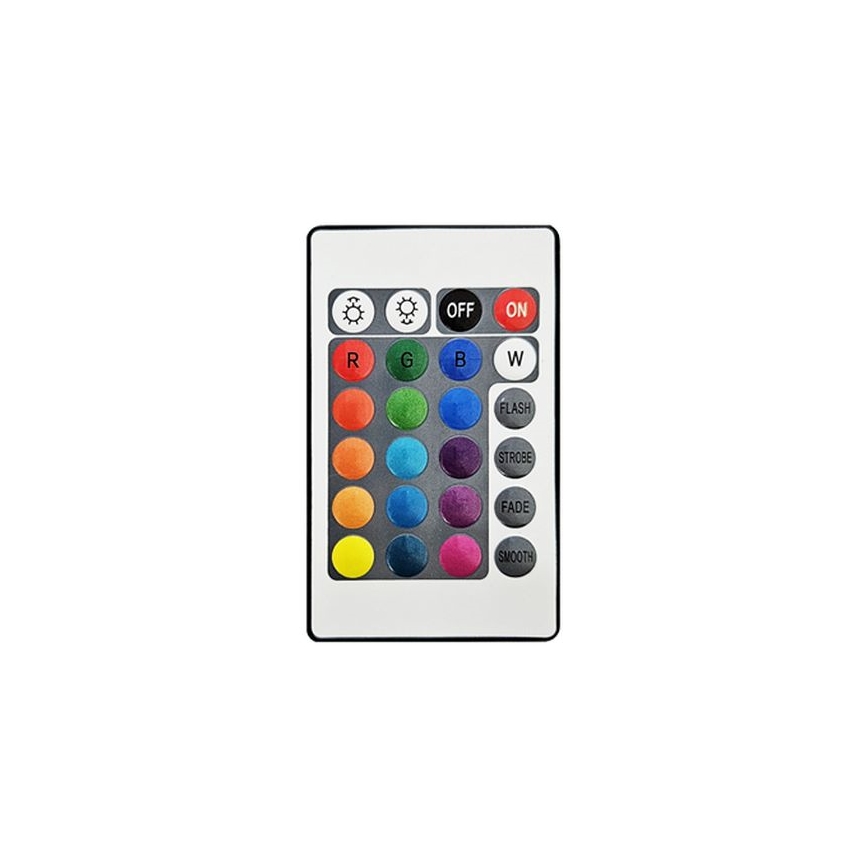 LED RGB Dimmable strip LED/6W/5V USB 2 m + remote control