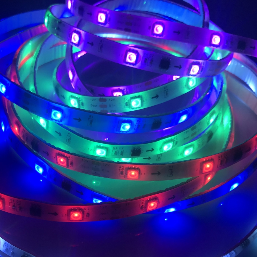 LED RGB Dimmable strip MAGIC 2 m LED/12W/230V + RC