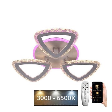LED RGB Dimmable surface-mounted chandelier LED/45W/230V 3000-6500K + remote control