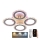 LED RGB Dimmable surface-mounted chandelier LED/55W/230V 3000-6500K + remote control