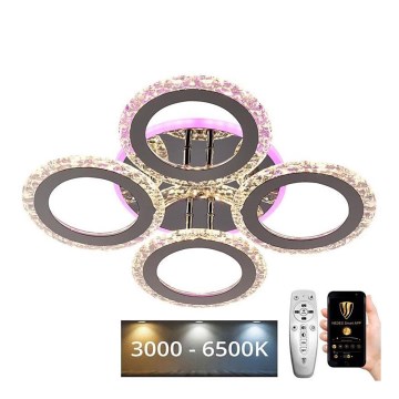 LED RGB Dimmable surface-mounted chandelier LED/55W/230V 3000-6500K + remote control