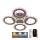 LED RGB Dimmable surface-mounted chandelier LED/55W/230V 3000-6500K + remote control