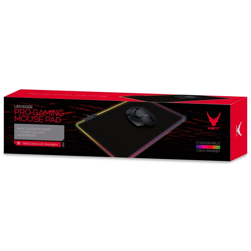 LED RGB Gaming mouse pad VARR