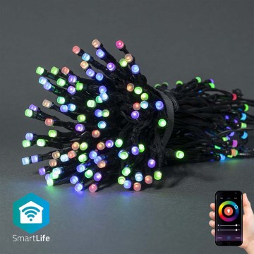 LED RGB Outdoor Christmas chain 84xLED/8 functions 13m IP65 Wi-Fi Tuya