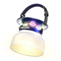 LED RGB Portable solar rechargeable lamp with LED chain LED/10W/5V 3600 mAh IP65 3600 mAh