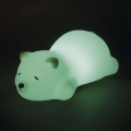 LED RGB Rechargeable Touch Night Light LED/3.7V 1200 mAh Bear