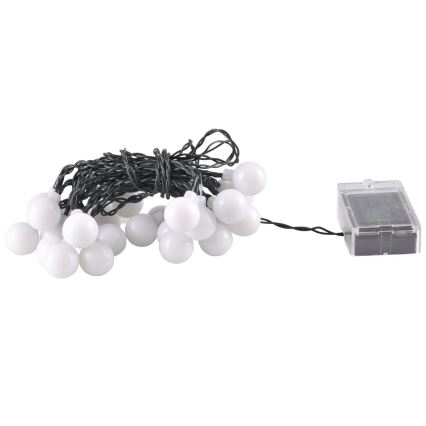 LED RGB Solar chain PARTY 30xLED/1,2V 3,9 m IP44