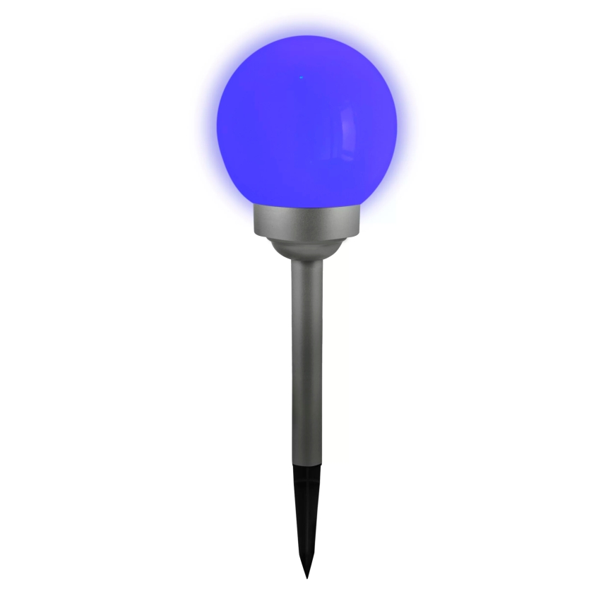 LED RGB Solar lamp BALL LED/0,2W/AA 1,2V/600mAh IP44