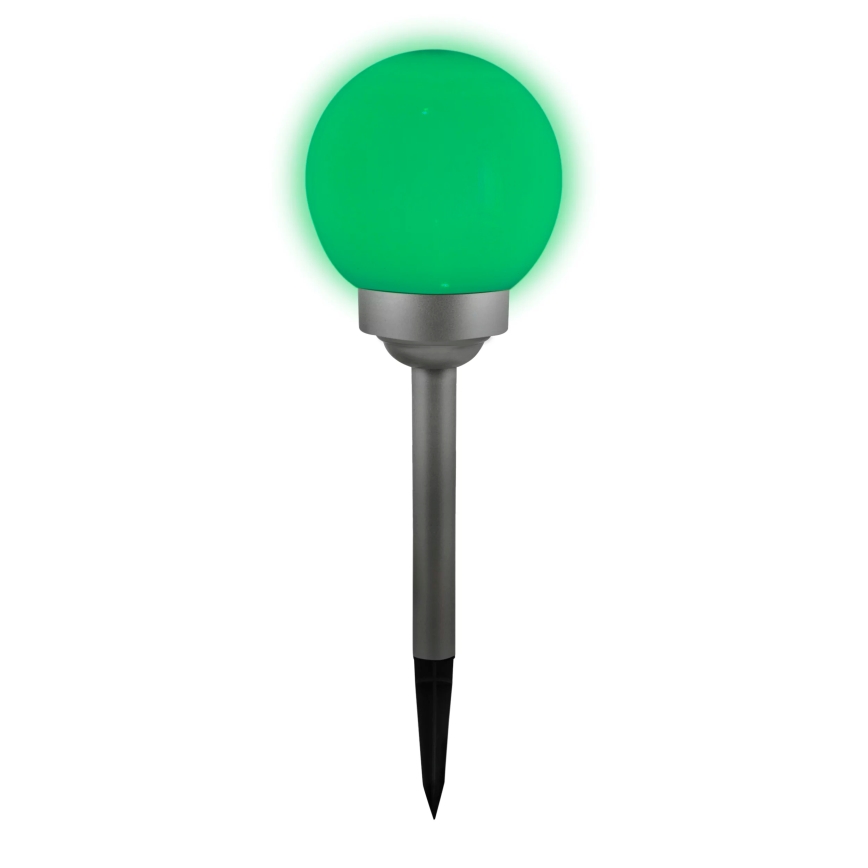 LED RGB Solar lamp BALL LED/0,2W/AA 1,2V/600mAh IP44