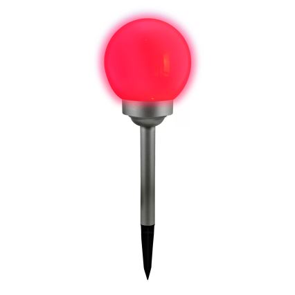 LED RGB Solar lamp BALL LED/0,2W/AA 1,2V/600mAh IP44