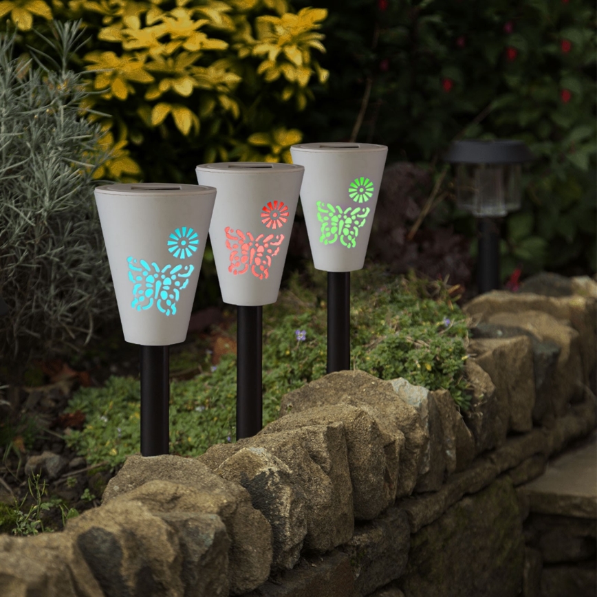 LED RGB Solar lamp LED/1xAAA IP44