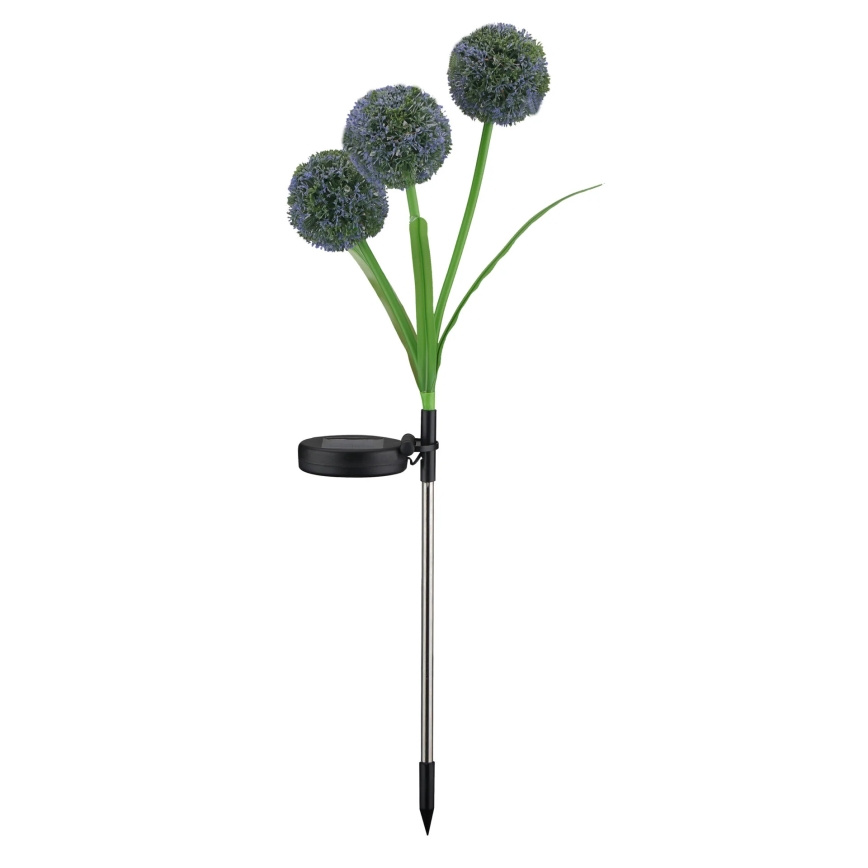 LED RGB Solar light ALLIUM LED/1,2V 6500 600 mAh IP44 black