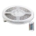 LED RGB strip 5 m LED/72W/230V + remote control