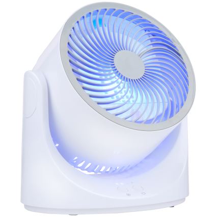 LED RGB Table Fan with Mist Effect 5V