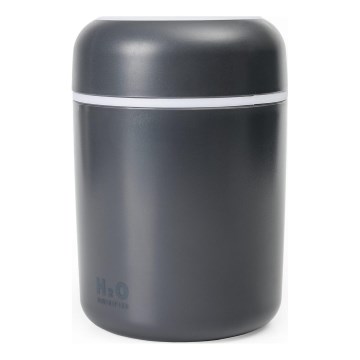 LED RGB Ultrasonic aroma diffuser and air humidifier LED/2W 300ml black