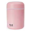 LED RGB Ultrasonic aroma diffuser and air humidifier LED/2W 300ml pink