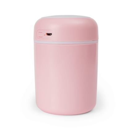 LED RGB Ultrasonic aroma diffuser and air humidifier LED/2W 300ml pink