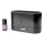 LED RGB Ultrasonic aroma diffuser and air humidifier with a backlight 180ml black