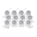 LED RGBIC+CCT Decorative chain with spotlighting GoSmart 12xLED/7W/230V 255 cm Wi-Fi Tuya