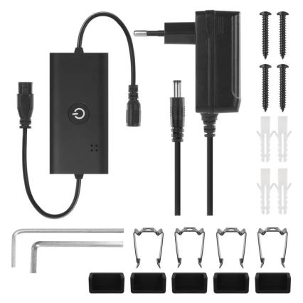 LED RGBIC Dimmable floor lamp GoSmart LED/20W/230V 2700K Wi-Fi Tuya