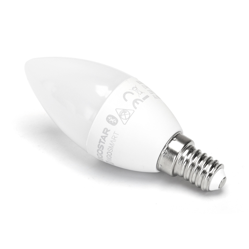 LED RGBW Dimmable bulb C37 E14/4,9W/230V 2700-6500K - Aigostar