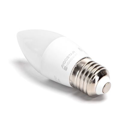 LED RGBW Dimmable bulb C37 E27/4,9W/230V 2700-6500K - Aigostar