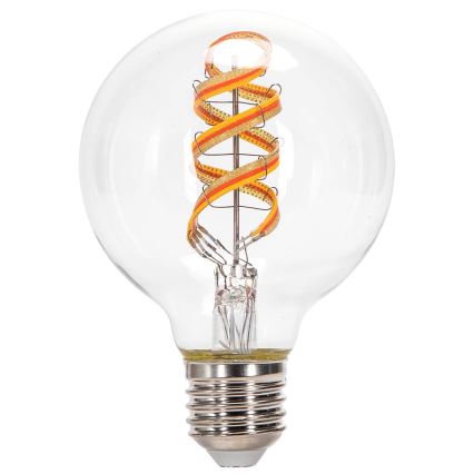 LED RGBW Dimmable bulb FILAMENT MESH Smart G80 E27/4,9W/230V 2700K - Aigostar