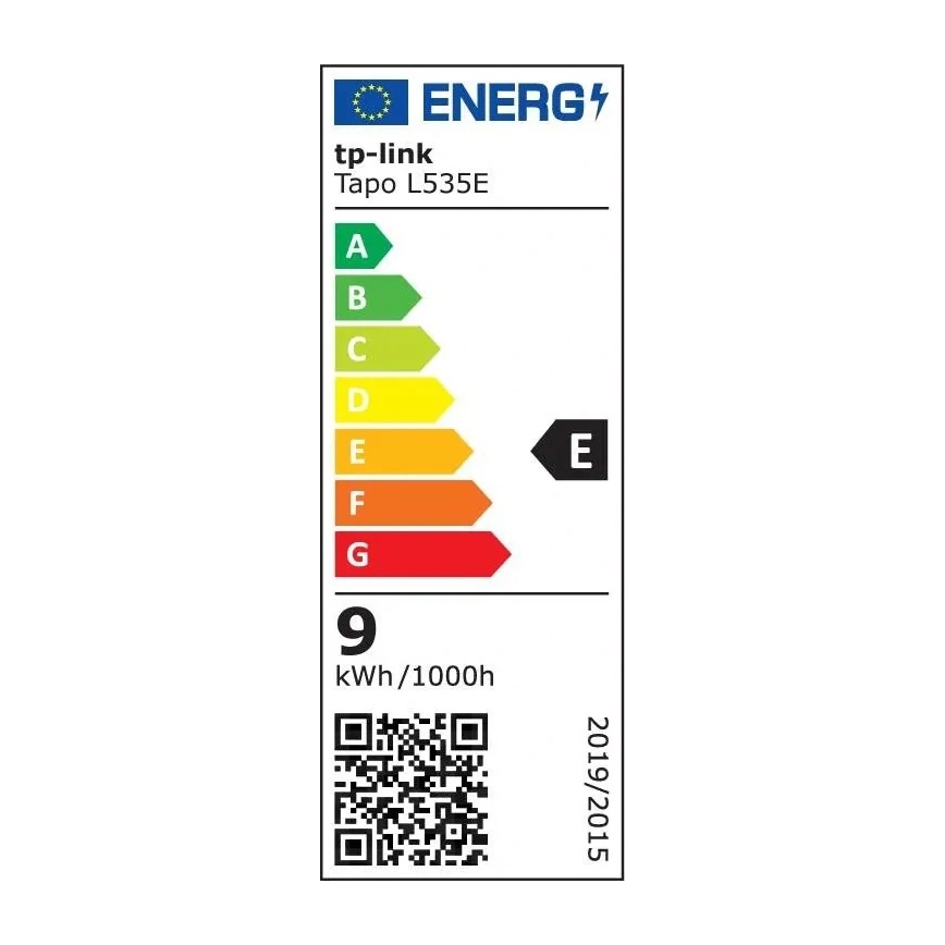 LED RGBW Dimmable Bulb MATTER A60 E27/8.6W/230V 2500-6500K Wi-Fi - TP-Link