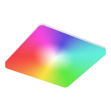 LED RGBW Dimmable Bathroom Ceiling Light LED/24W/230V 3000-6500K 33x33 cm IP54 white Wi‑Fi Tuya