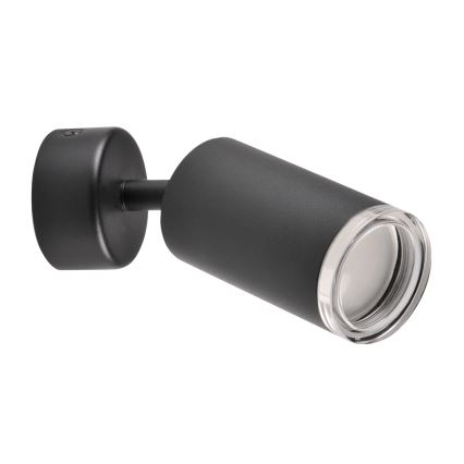 TURYN LED RGBW Dimmable Bathroom Spotlight 1xGU10/4,8W/230V 3000K IP44 Black + Remote Control