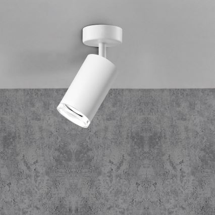 LED RGBW Dimmable Bathroom Spotlight TURYN 1xGU10/4,8W/230V 3000K IP44 White + Remote Control