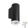 LED RGBW dimmable bathroom wall light TURYN 1xGU10/4,8W/230V 3000K IP44 black + remote control