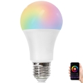 LED RGBW Dimmable bulb A60 E27/9W/230V 2700-6500K Wi-Fi - Aigostar
