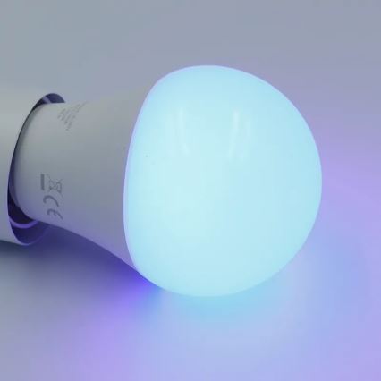 LED RGBW Dimmable bulb A60 E27/9W/230V 2700-6500K Wi-Fi Tuya