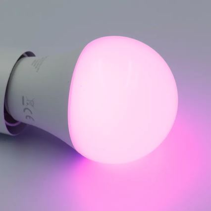 LED RGBW Dimmable bulb A60 E27/9W/230V 2700-6500K Wi-Fi Tuya