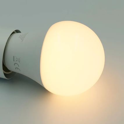 LED RGBW Dimmable bulb A60 E27/9W/230V 2700-6500K Wi-Fi Tuya