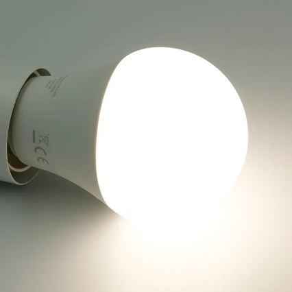 LED RGBW Dimmable bulb A60 E27/9W/230V 2700-6500K Wi-Fi Tuya