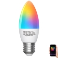 LED RGBW Dimmable bulb C37 E27/5W/230V 3000-6500K Wi-Fi - Aigostar