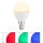 LED RGBW Dimmable bulb E14/4,9W/230V 2700K + remote control - Globo