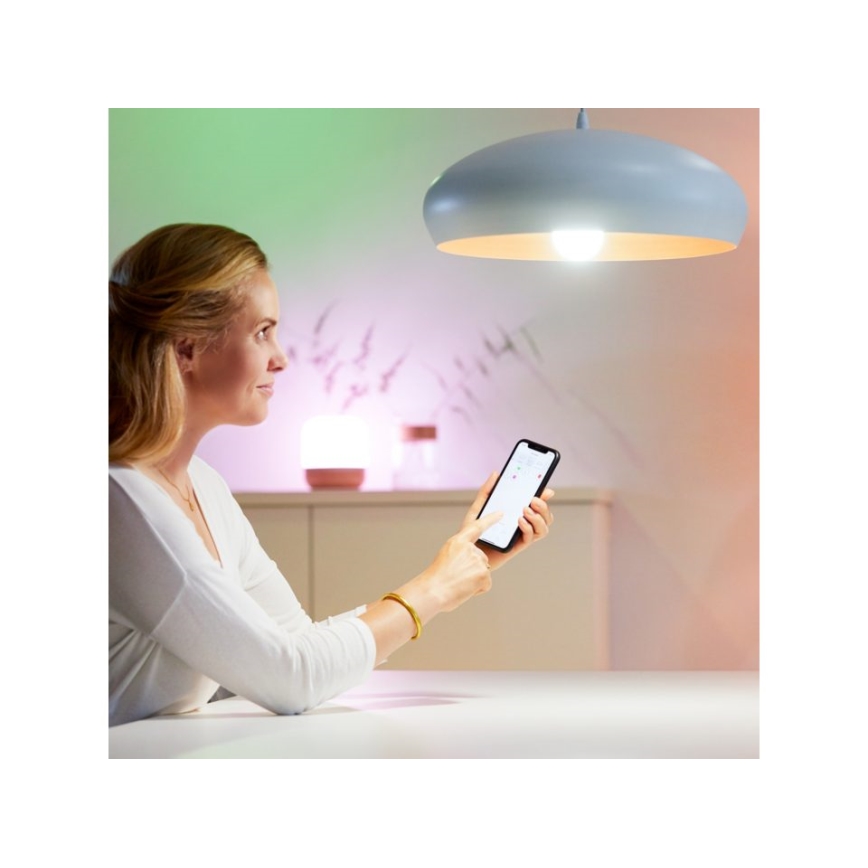 LED RGBW Dimmable bulb E27/8,5W/230V 3000-6500K Wi-Fi - Reality