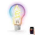 LED RGBW Dimmable bulb FILAMENT A60 E27/4,9W/230V 2700K Wi-Fi - Aigostar