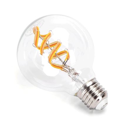LED RGBW Dimmable bulb FILAMENT G80 E27/4,9W/230V 2700K Wi-Fi - Aigostar