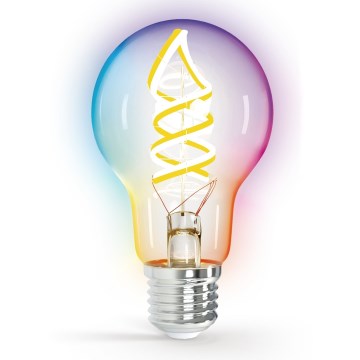 LED RGBW Dimmable bulb FILAMENT MESH Smart A60 E27/4,9W/230V 2700K - Aigostar