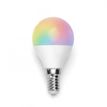 LED RGBW Dimmable bulb G45 E14/6,5W/230V 2700-6500K - Aigostar