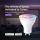 LED RGBW Dimmable Bulb GU10/3.7W/230V 2200-6500K Wi-Fi - TP-Link