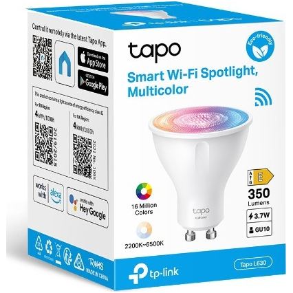 LED RGBW Dimmable Bulb GU10/3.7W/230V 2200-6500K Wi-Fi - TP-Link