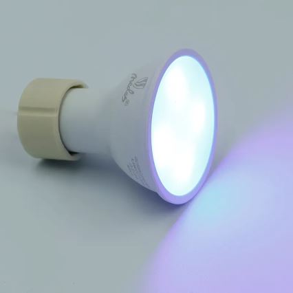 LED RGBW Dimmable bulb GU10/4,5W/230V 2700-6500K Wi-Fi Tuya