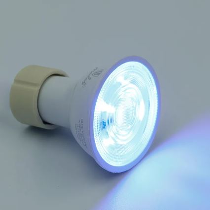 LED RGBW Dimmable bulb GU10/4,5W/230V 2700-6500K Wi-Fi Tuya