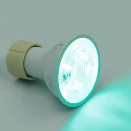 LED RGBW Dimmable bulb GU10/4,5W/230V 2700-6500K Wi-Fi Tuya